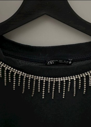 Zincir Detaylı Kadın Sweatshirt - Görsel 2