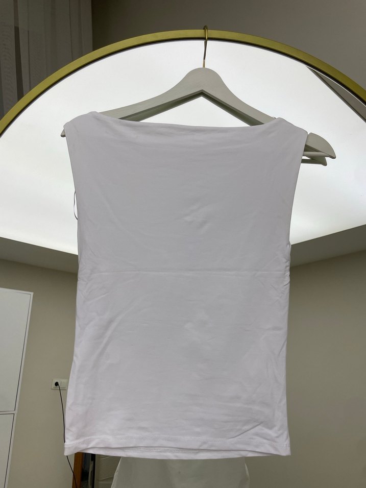 Beyaz  Kadın Atlet - Görsel 3