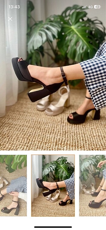 Zara Topuklu ayakkabı