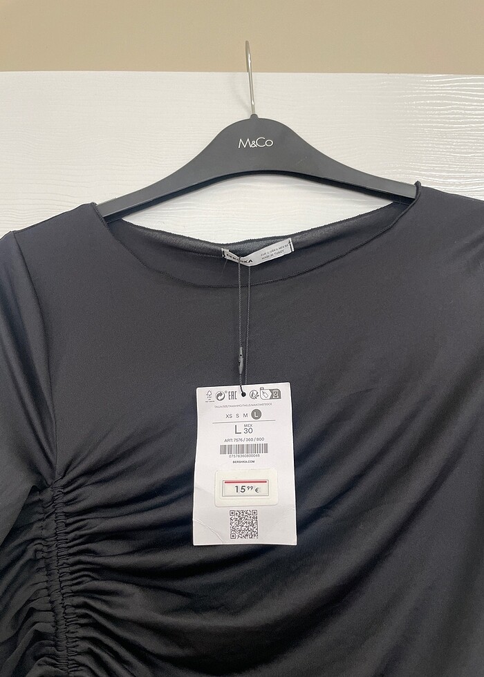 BERSHKA TRANSPARAN BLUZ - Görsel 3