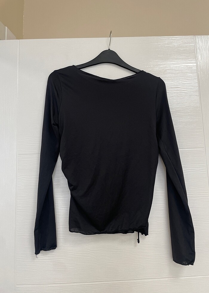 BERSHKA TRANSPARAN BLUZ - Görsel 4