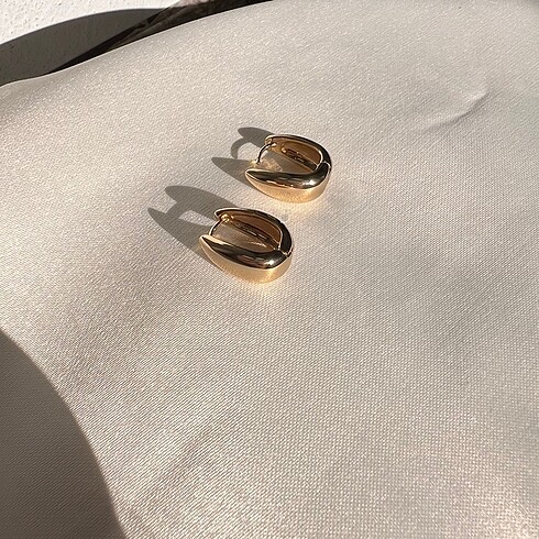 Diğer Ghosting Küpe (Çelik Gold Küpe)