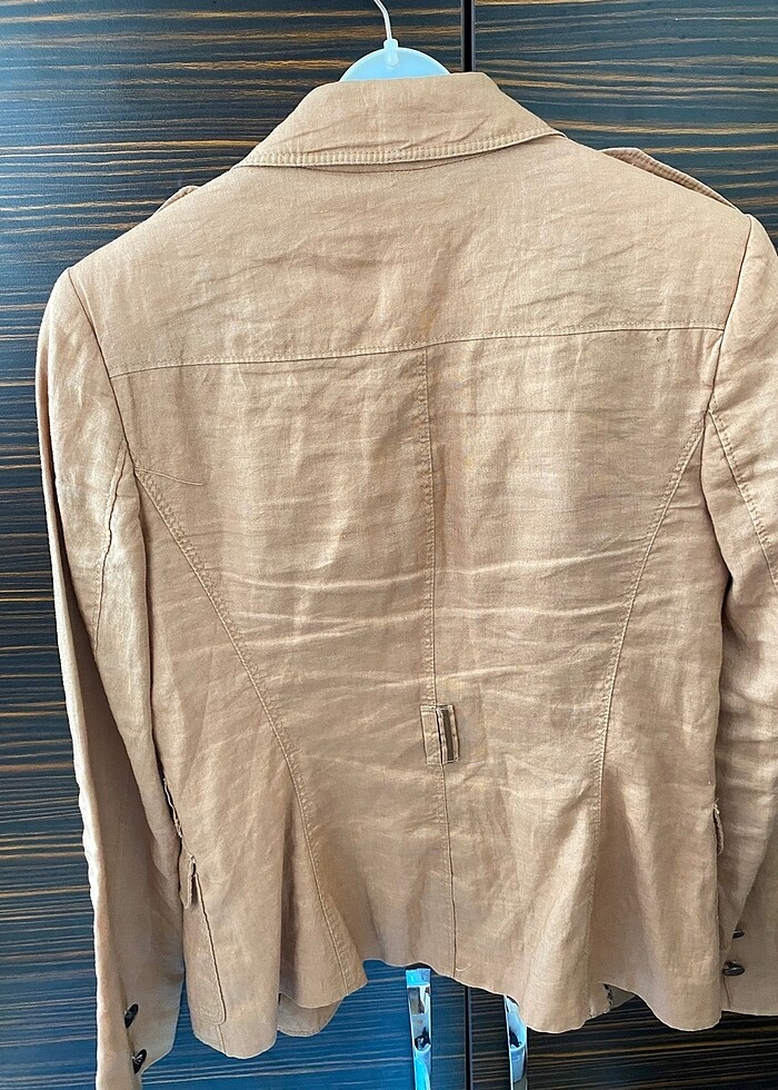 Keten ceket - Görsel 4