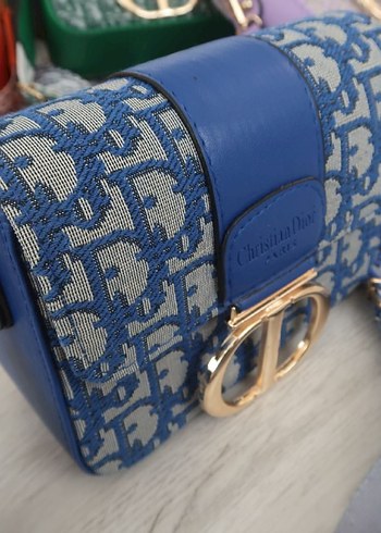  Beden Mavi Kemerli Kadın Denim Omuz Çantası