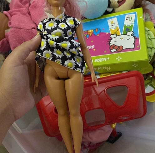 Barbie balik etli barbie bebek