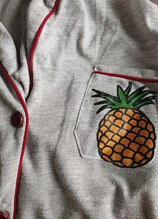 38 Beden gri Renk Pijama takımı lohusalik