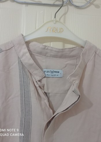 Bej Regular Fit Keten Gömlek - Görsel 3