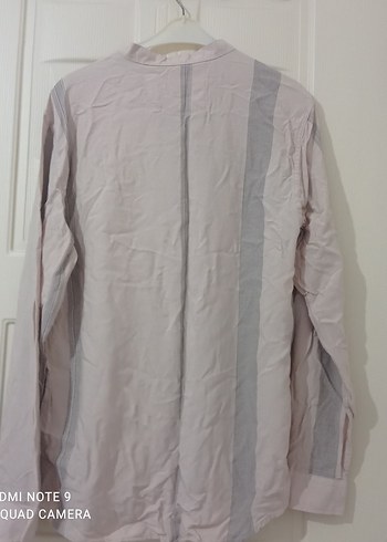 Bej Regular Fit Keten Gömlek - Görsel 6