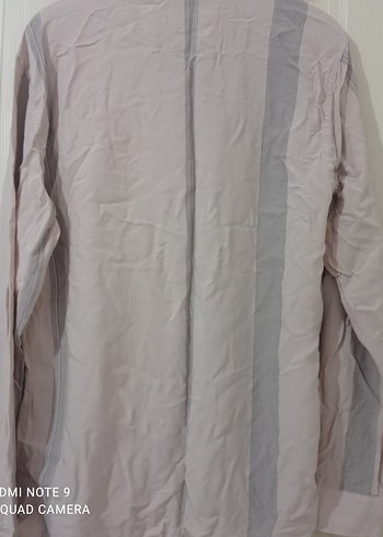 Bej Regular Fit Keten Gömlek - Görsel 7