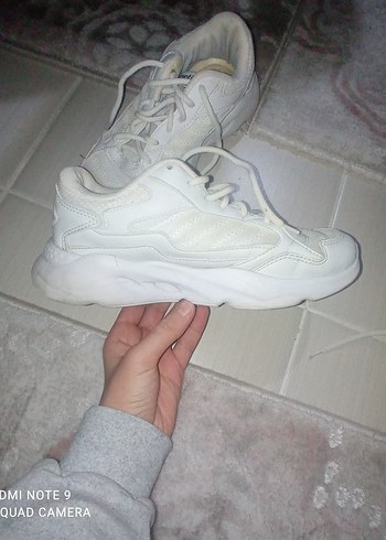 Beyaz Bağcıklı Kinetix Kadın Spor Ayakkabı - Görsel 4