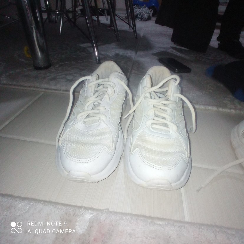 Beyaz Bağcıklı Kinetix Kadın Spor Ayakkabı - Görsel 2