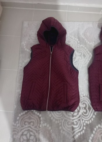 Kız Çocuk Kolsuz Ceket - Görsel 2