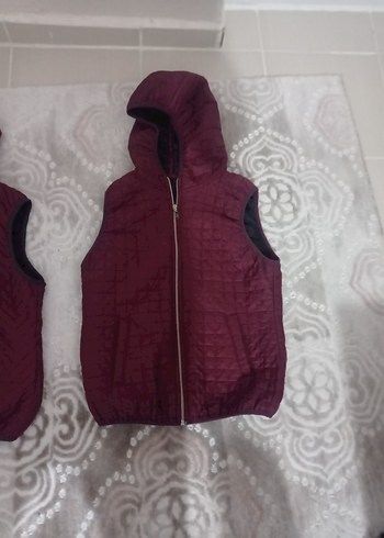 Kız Çocuk Kolsuz Ceket - Görsel 3