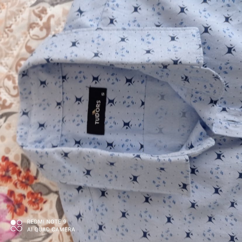 Mavi Erkek Gömlek - Görsel 2