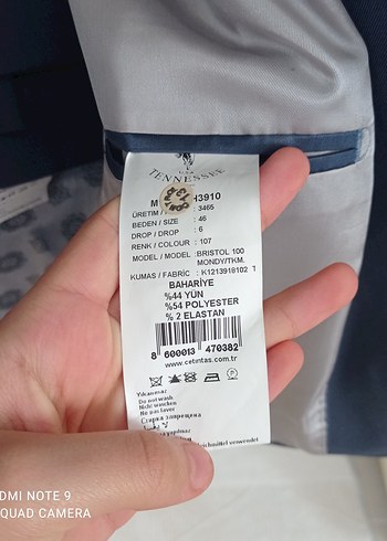 Erkek Lacivert Takım Elbise - Görsel 5