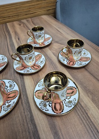 Tacir 6'lı Kahve Fincanı Seti - Görsel 6