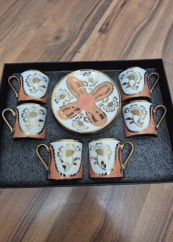 Tacir 6'lı Kahve Fincanı Seti - Görsel 8