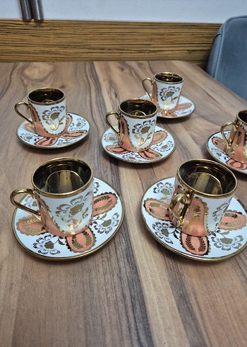 Tacir 6'lı Kahve Fincanı Seti - Görsel 2