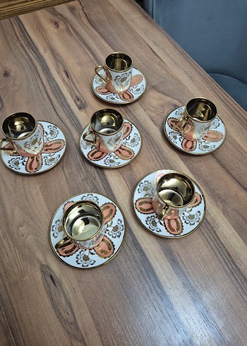 Tacir 6'lı Kahve Fincanı Seti - Görsel 4