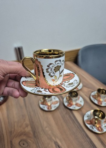 Tacir 6'lı Kahve Fincanı Seti - Görsel 5