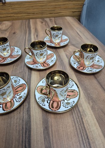 Tacir 6'lı Kahve Fincanı Seti - Görsel 3