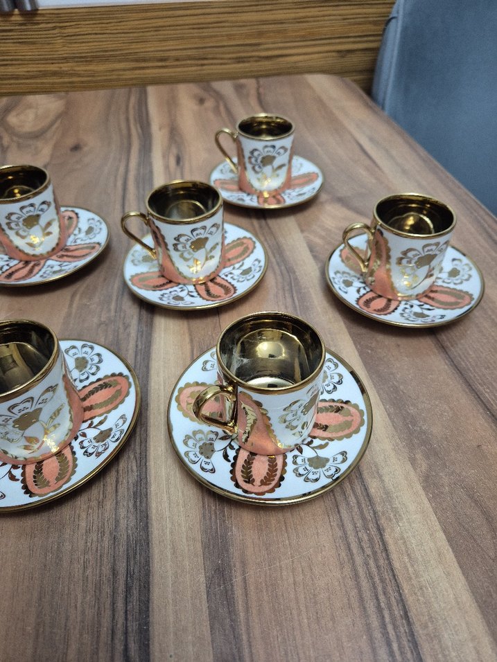 Tacir 6'lı Kahve Fincanı Seti - Görsel 3