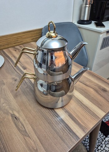 Baron Damla Aile Boy Çaydanlık Takımı. - Görsel 2