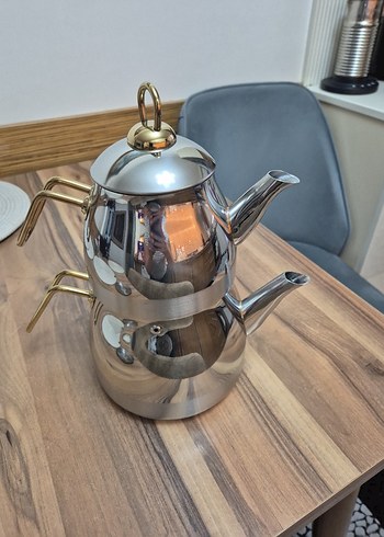 Baron Damla Aile Boy Çaydanlık Takımı. - Görsel 3