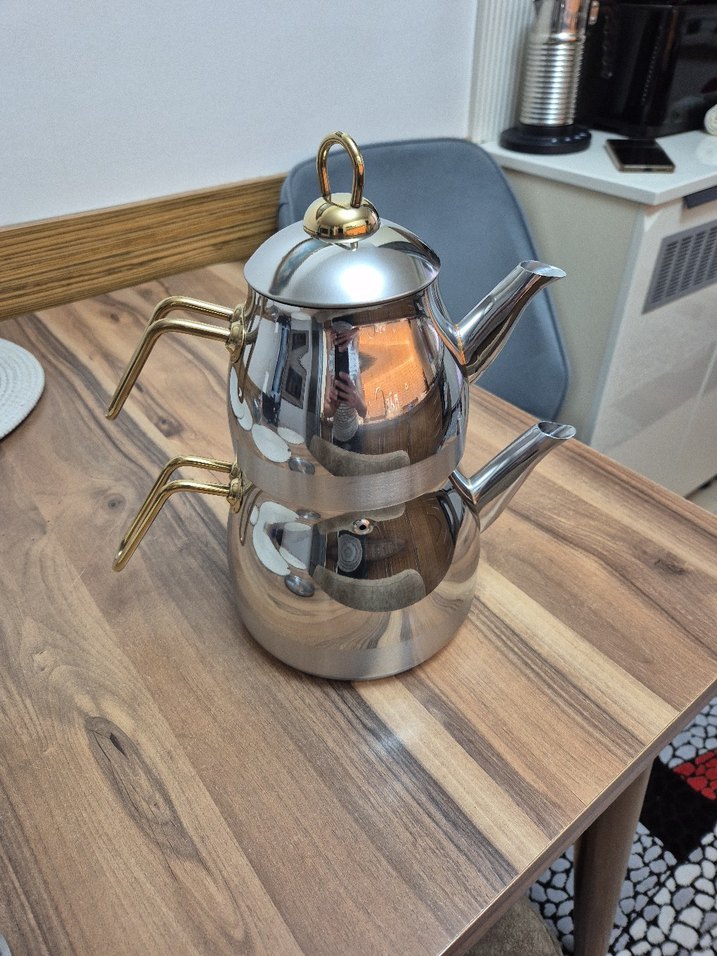 Baron Damla Aile Boy Çaydanlık Takımı. - Görsel 2