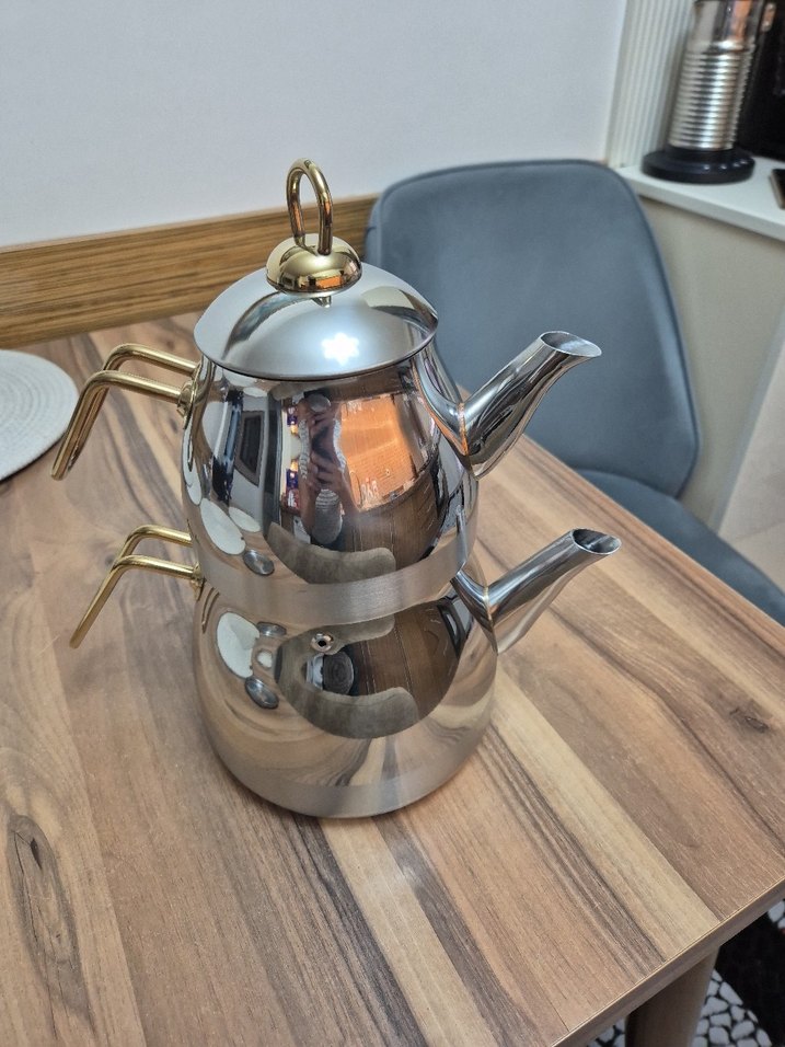 Baron Damla Aile Boy Çaydanlık Takımı. - Görsel 3