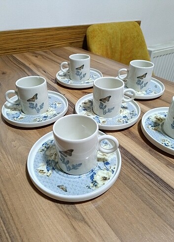 Penguen 6'lı Kahve Fincan Takımı - Görsel 2