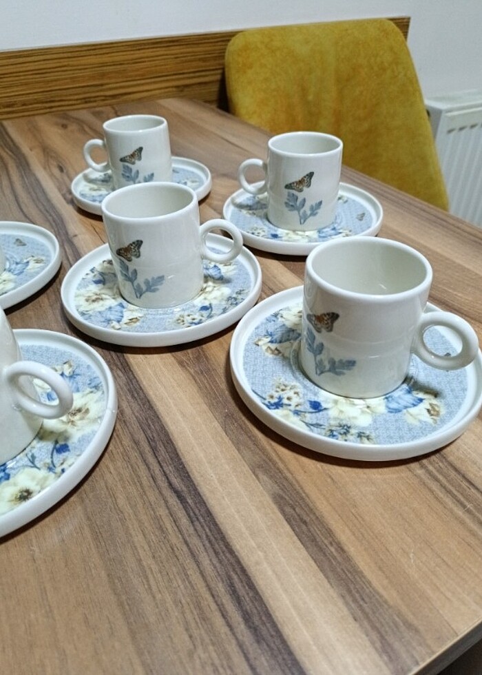 Penguen 6'lı Kahve Fincan Takımı  - Görsel 3