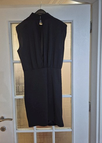 Bayan Parlak Taşlı Kısa Şık Abiye Elbise - Görsel 7