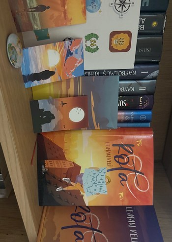 rota - leman veli kutulu set(yan boyalı, ciltli)