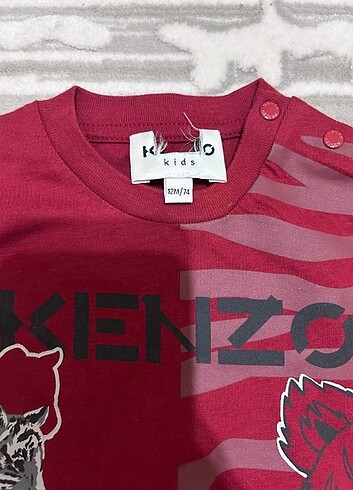 9-12 Ay Beden bordo Renk Kenzo