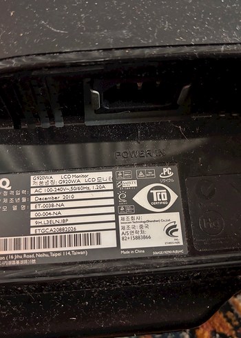 Siyah Bilgisayar Monitörü - Görsel 5