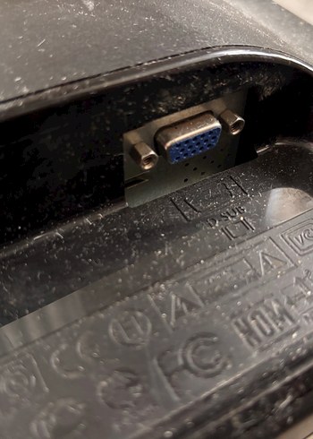 Siyah Bilgisayar Monitörü - Görsel 6