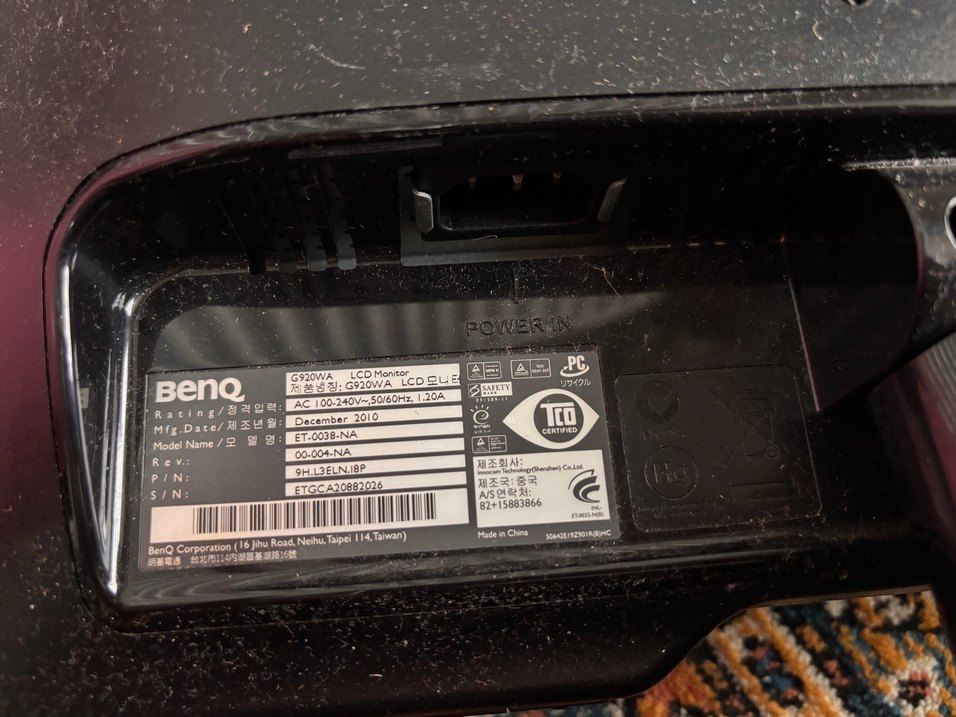 Siyah Bilgisayar Monitörü - Görsel 5