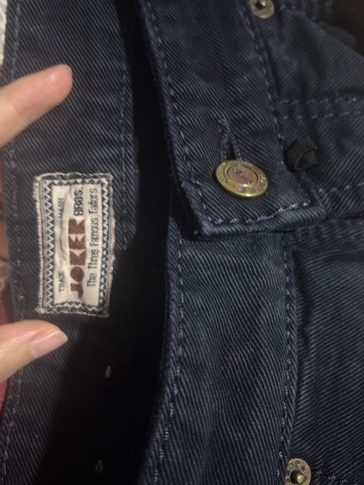 Siyah Bol Kesim Erkek Kot Pantolon - Görsel 2