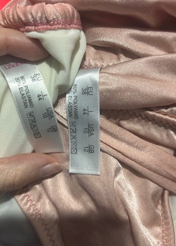 Düğmeli Pembe Mini Bikini Üstü - Görsel 4