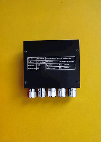 2+1 Mini Bluetooth amfi - Görsel 2