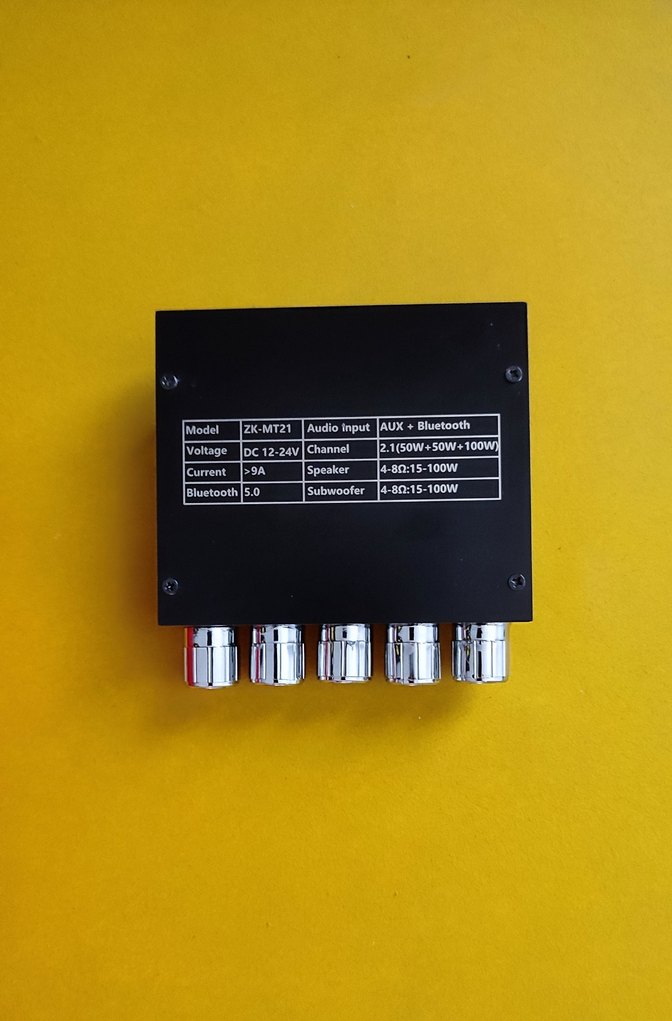 2+1 Mini Bluetooth amfi - Görsel 2