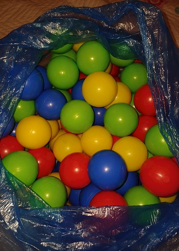 Renkli Plastik Oyun Topları