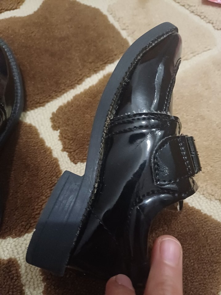 Kemerli Siyah Rugan Erkek Çocuk Ayakkabısı - Görsel 5