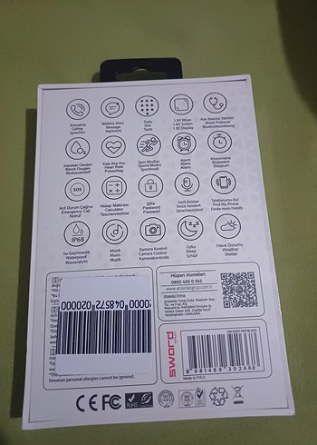 Sword SWS5GT PRO Bluetooth Akıllı Saat - Görsel 2