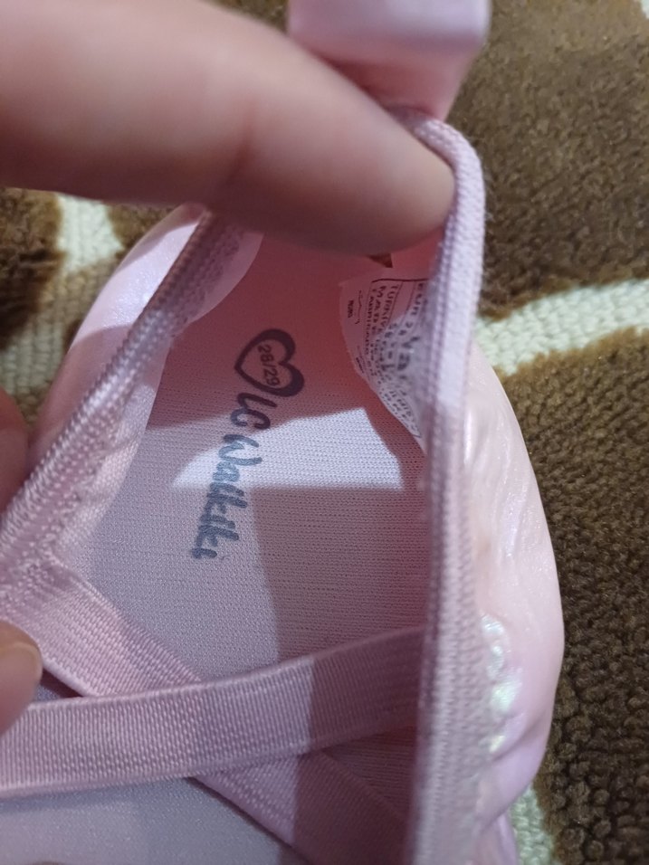 Pembe Kız Çocuk Bale Ayakkabısı - Görsel 2