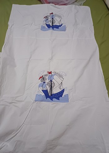 #park yatak beşik Beyaz Baskılı erkek Çocuk Uyku Seti#bebek uyku - Görsel 6