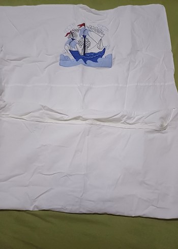 #park yatak beşik Beyaz Baskılı erkek Çocuk Uyku Seti#bebek uyku - Görsel 7