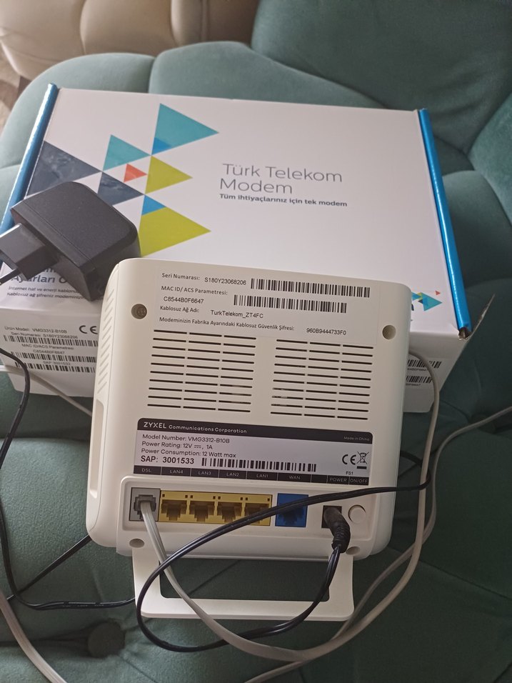 Türk Telekom Beyaz Modem - Görsel 3