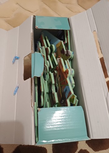 Süper Renkli Çiftlik Temalı Çocuk Puzzle - Görsel 3